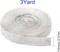 Self-Adhesive Crystal Rhinestone Diamond Ribbon – 2mm Rhinestones, Diamond Crystal Sticker for Car Decoration or DIY Crafts (Silver, 0.51 Inch x 3 Yards)
